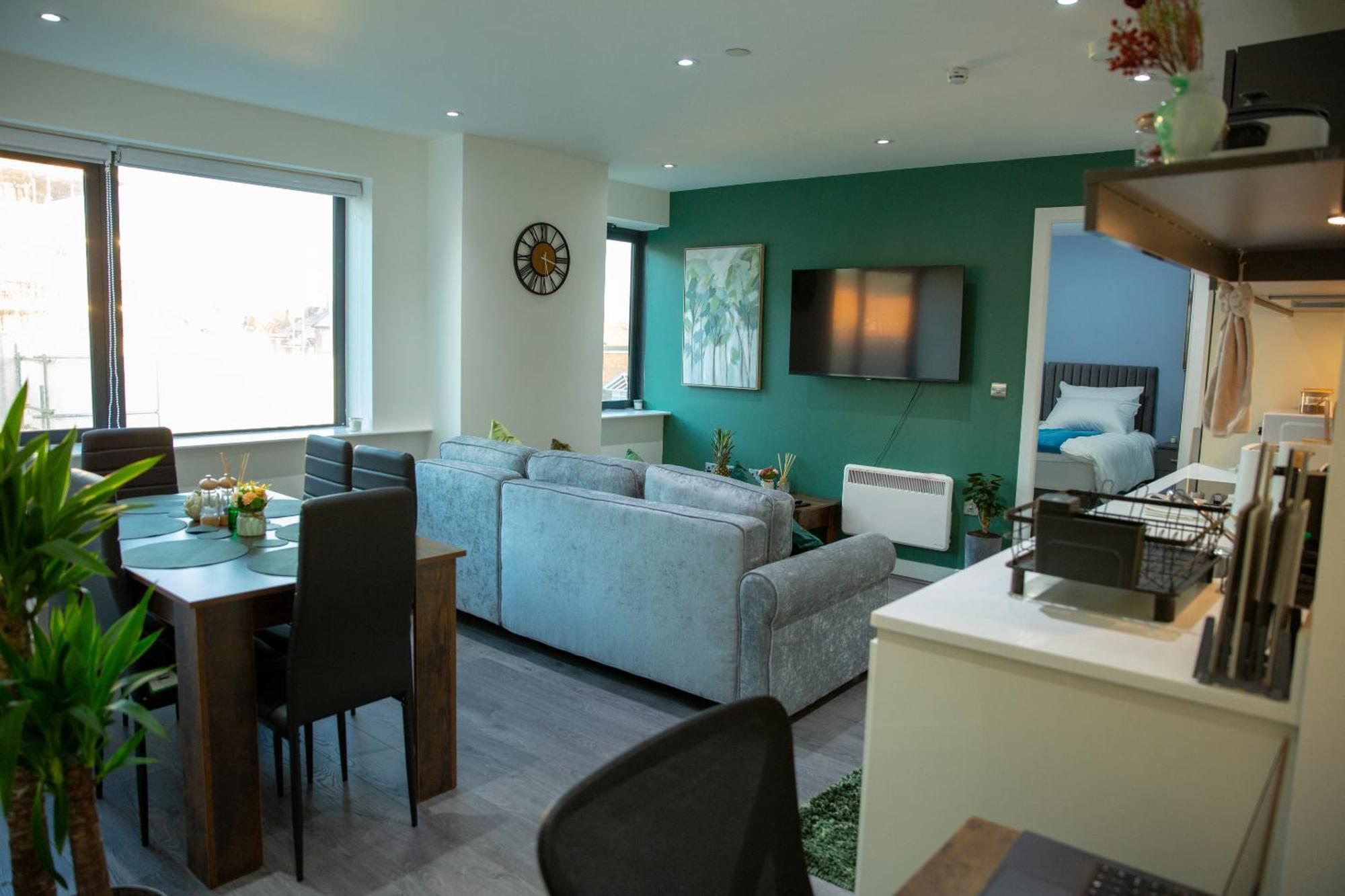 Sweet Stay, 2 Bed Apartment Birmingam Habitación foto
