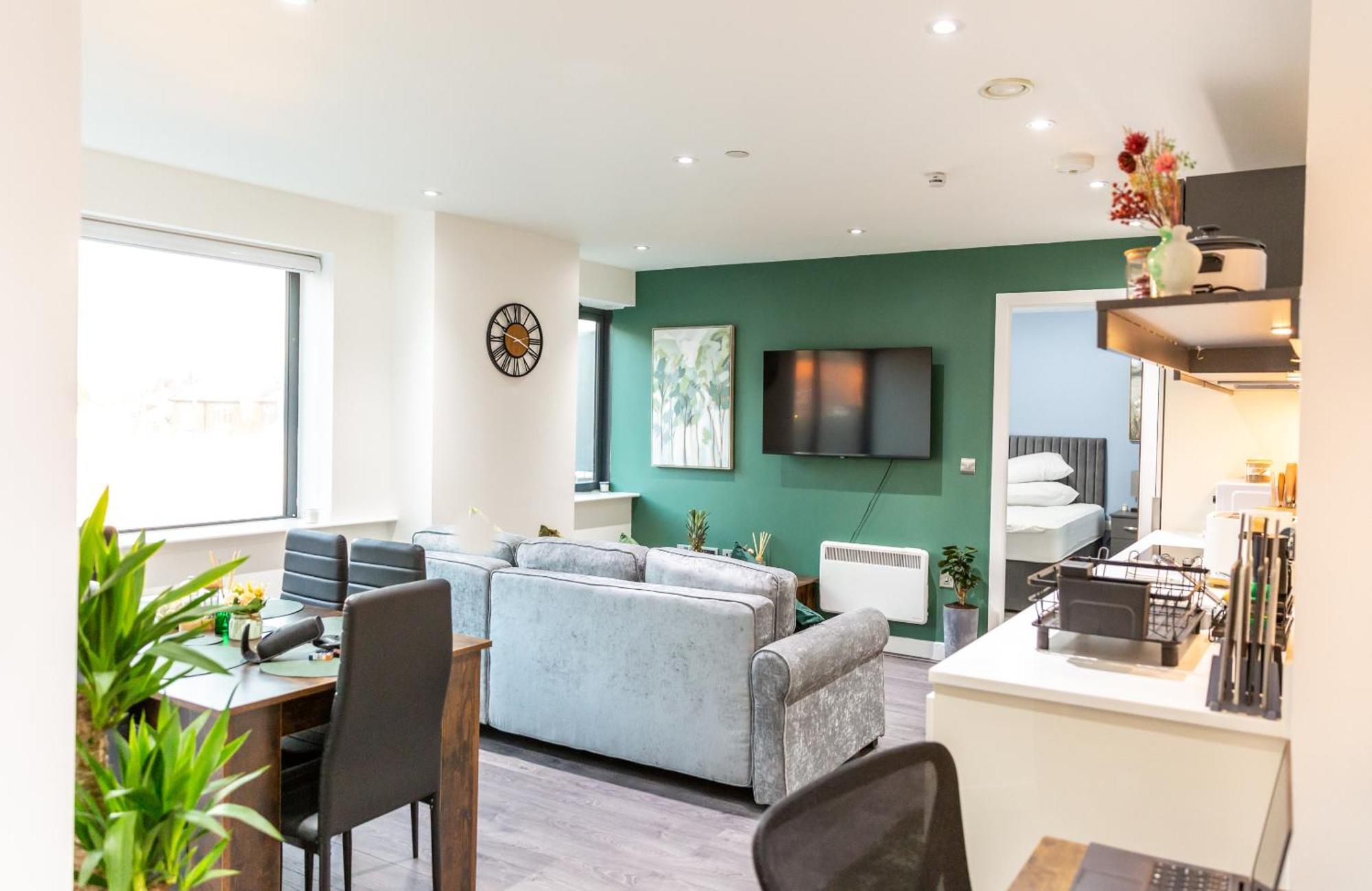 Sweet Stay, 2 Bed Apartment Birmingam Exterior foto